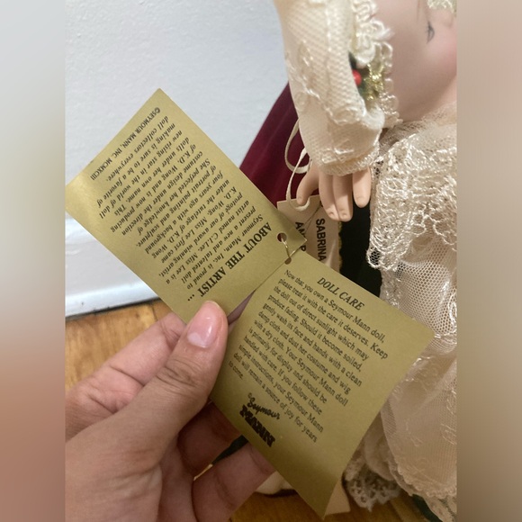 RARE Seymour Mann Series Collection SABRINA BABY Collectible Porcelain Doll - Picture 3 of 10